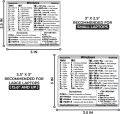 Computer Reference Keyboard Shortcut Sticker Adhesive For Windows PC Laptop Desktop. 