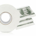 Toilet Paper $100 Dollar Humour Toilet Paper Bill Toilet Paper Roll Novelty Gag Gift Funny Gag Gift hot. 