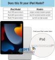 Screen Protector for iPad 9th 8th 7th Generation 10.2 Inch Clear Anti Scratch Tempered Glass 2019 2020 2021. 
