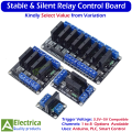 Multi-Channel Solid State Relay Module 1/2/4/6/8 Channel 5V Control Board for Arduino, PLC, and Industrial Automation by Electrica. 