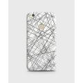 Huawei P8 Lite (2017) 3d Hard Cover case  SCRATCHES â€“ WHITE - 1cover197. 
