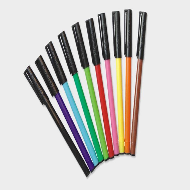 TEMPO FIBERTIP COLORING MARKER SET OF 12