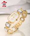 XCELLENT PREMIUM GIRLS DIAMOND STONES JEWELRY WATCH | Jewelry watch | Exclusive collection | Good quality | Bracelet  | Ring | Gift box. 
