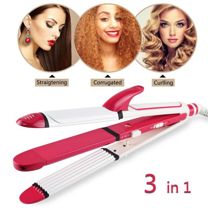 How to use nova 3 in 1 hair straightener and curler best sale