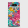 LG G5 Cover - SkinLee HQ Hard Case - Colorful Mermaid Scales - SKINLEE-123-1-191-64. 