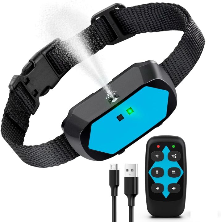 Kaier cat Citronella Dog Training Collar, (Include Citronella Spray) Spray Dog Bark Collar Humane Safe No Shock Anti-Bark Collar Stop Barking Rechargeable uk import