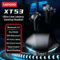 Original Lenovo XT53 Earphone Wireless Upgrade Bluetooth 5.4 Headphones Low Latency Gaming Headset Noise Reduction LED Earbuds New GM2 Plus. 