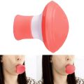Jaw Exerciser Mouth Muscle Tightener V Shape Face Slimmer Tool Double Chin Trainer Pink Face Treatments Masks. 
