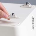 Pack of 4 - Self Adhesive Caster Wheels, 4Pcs Self Adhesive Wheels Mini Fixed Wheels Boxes Caster, Self Adhesive Wheelers. 