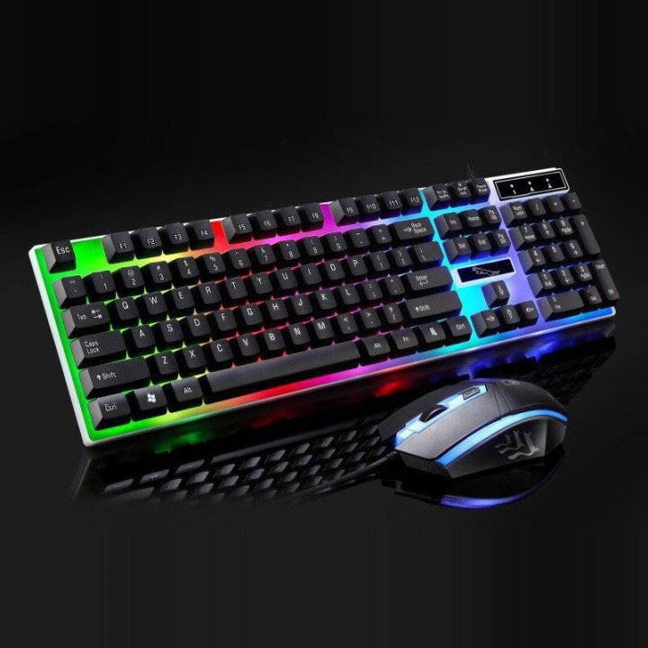 G21 Ultra Fast Gaming Combo - Keyboard - Mouse - Keyboard And Mouse -Adjustable DPI (800, 1600, 2400 DPI) - Gaming Keyboard -1000000+ Clicks - Gaming Mouse - RGB Lights - Mouse For Pc - Square Keys - Gaming Keyboard And Mouse - RGB Keyboard