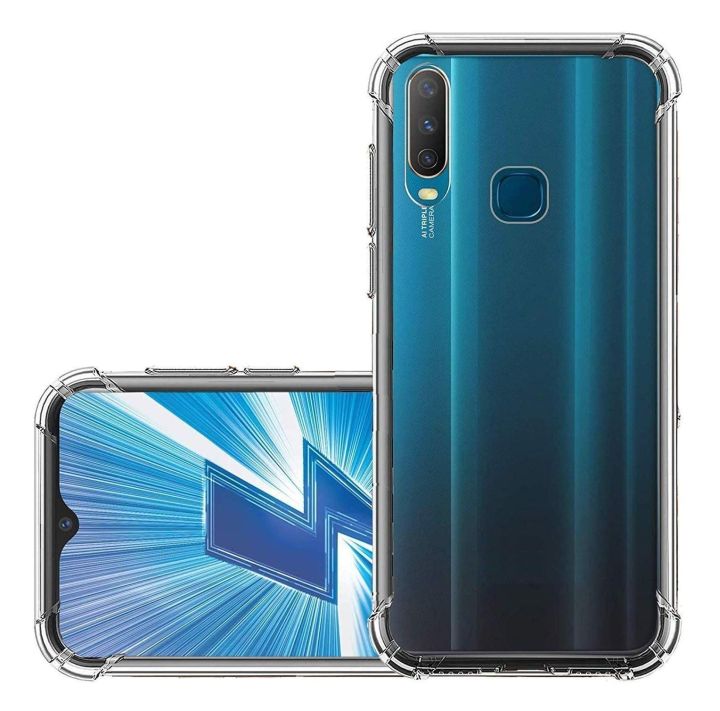 Vivo Y11 Back Cover Transparent Soft Silicone Crystal Clear Case For Vivo Y11