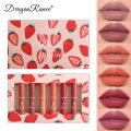 Dragon Ranee 6pcs Long Lasting Matte Lipstick 5g*6pcs  A. 