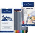 Faber-Castell Creative Studio Goldfaber Wood Cased Color Pencils - Tin of 12 Colors. 