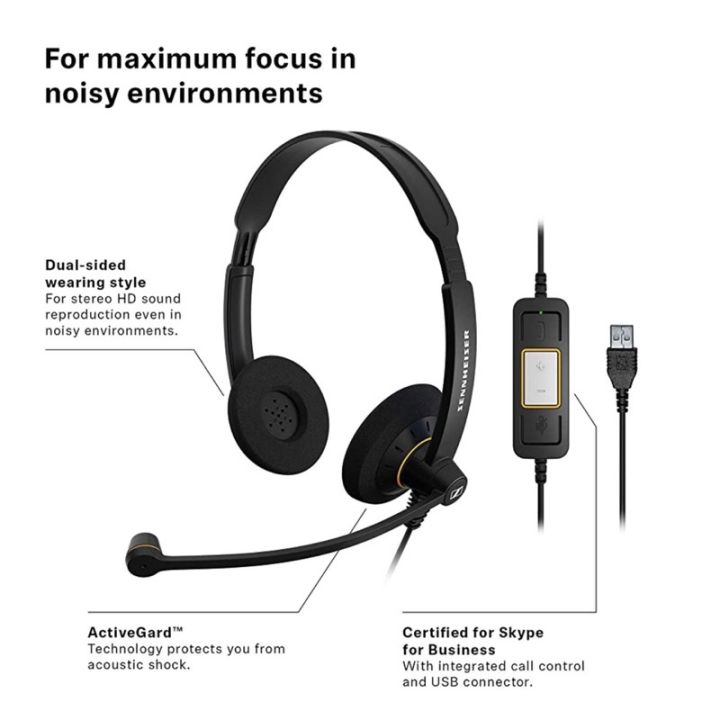 Sennheiser%20Impact%20SC60%20Noise%20Cancelling%20USB%20Headset%20in%20Call%20Control%20Dual%20sided%20Wearing%20Design%20Best%20for%20Call%20Center.%20-%20Image%205