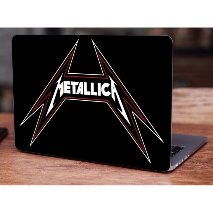 Metallica logo, Band Logo, Laptop Skin Vinyl Sticker Decal, 12 13 13.3 14 15 15.4 15.6 inch Laptop Skin Sticker Cover Art Decal Protector Fits All Laptops