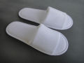 Open Toe indoor Terry Cloth Slipper. 
