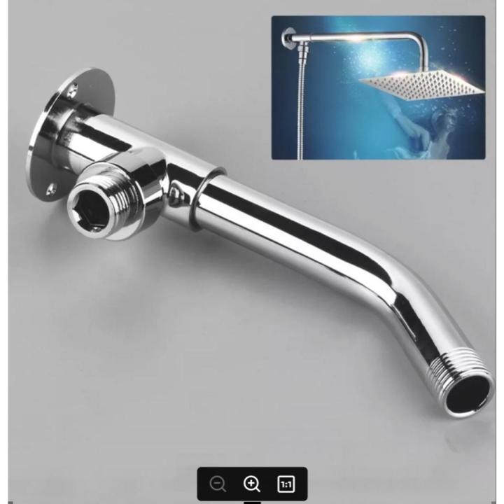 shower head arm rod multiple sizes anti rust steel and brass material