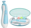 6 in 1 Baby Nail Trimmer Portable Electric Baby Manicure Pedicure Nail Clippers Infant Newborn Baby Nail Cutter with LED Light Suitable for Newborns, Adults or Toddlers. 