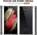 Samsung Galaxy S22 Ultra Case, Clear Protective Cell Phone Cover Shockproof with Transparent Slim - 6.8inch. 