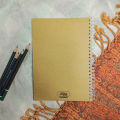 MyKitab - " TREE " A5 Kraft Spiral NoteBook|Notebook for Girls and Boys |Diary. 