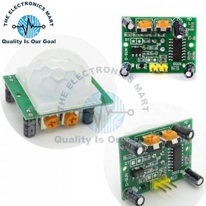 HC-SR501 PIR Pyroelectric Infrared Motion Detector Sensor Module For Arduino in Pakistan