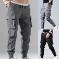 Breathable Men  Pants Quick-dry Multi-pocket Adjustable Cargo Trousers Durable Heavy-duty Work Overalls for Outdoor  Hiking Workwear Men's Gear. 