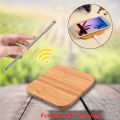 Qi Wireless Charger Wood Pad For iPhone 8/iPhone 8 Plus/iPhone X. 
