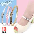 【Footprint】 Womens Detachable Shoe Straps With Buckle, High Heels Anti Slip Shoe Strings Ankle Shoelace. 
