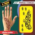 Mehndi stickers Mehndi designs Mehndi stencils Mehndi Tattoo. 