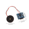 5V Piezoelectric Film Vibration Sensor Switch Module TTL Level Output Cuilei. 