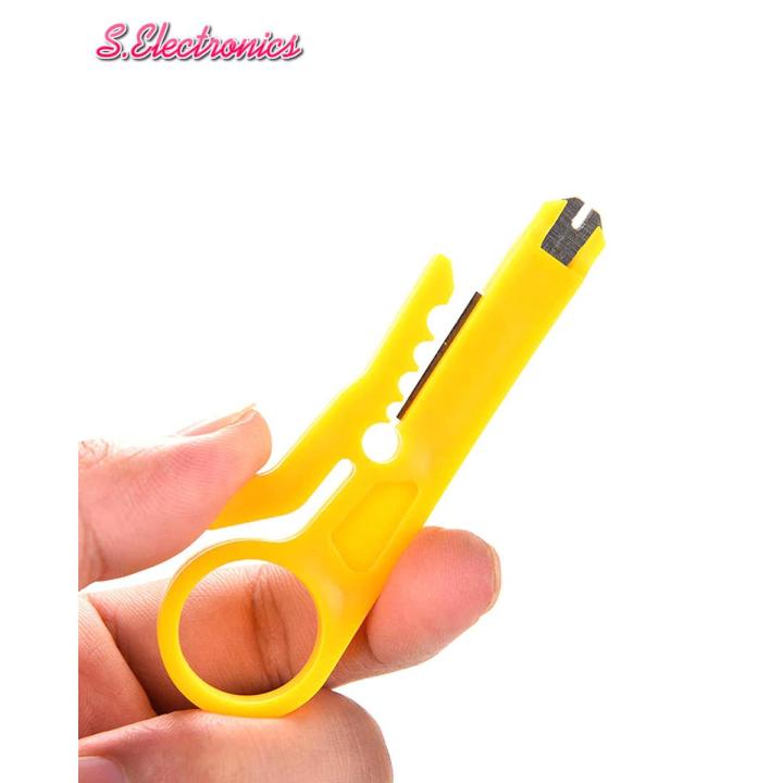9cm Mini UTP STP Cable Cutter Telephone Wire Striping Tool
