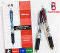 4 COLOR BALL PEN - MULTI COLOR BALL POINT - Multi color Pen Retractable Ballpoint Pens 4 Vivid Colors in Every Pen for Smooth Writing Pen,. 
