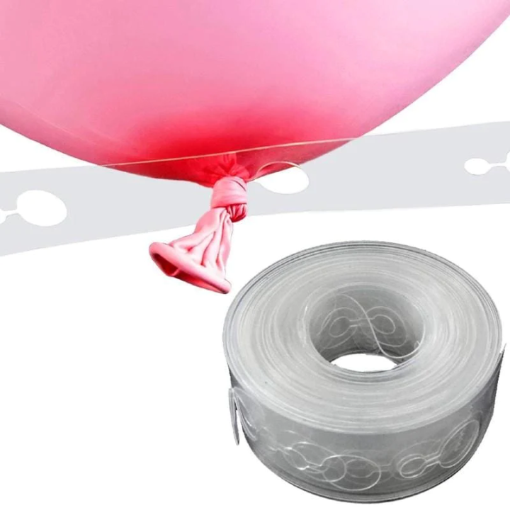 5m Balloon Arch Strip Tape Connect Strip Chain Garland Arch Kit Tape for Wedding Birthday Party Balloon
