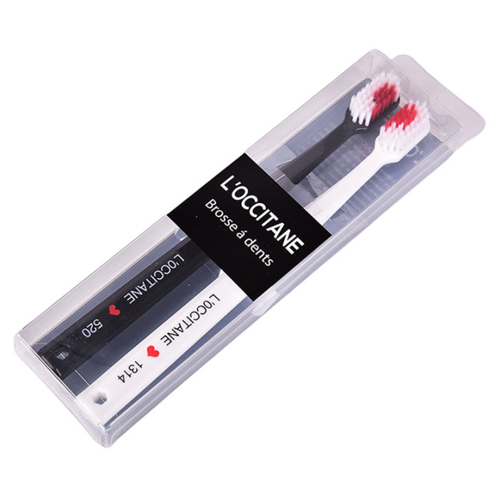 1Pair Couple Toothbrush Heart Brush Teeth Romantic Crystal Box Soft Toothbrush Nano Adults Toothbrush New Couple's Wedding Gift