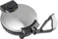 Electric Non-Stick Roti Maker Chapati Maker Flat Bread Wraps / Tortilla Maker with Temperature Control 10" Large Size Roti Maker Flat Bread Naan Tortilla Fulka Roti Press Machine Electric Pancake Maker Stainless Steel Non-Stick Electric Pizza Maker, |. 