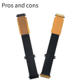 1PCS Backplane Cable for Sony DSC-RX10M4 RX10IV Rx100 M4 RX10 M4 Screen Hinge FPC Connection Flex Cable. 
