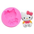 Hello kitty Silicone Mold Chocolate And Fondant Cake Decorating Mold Silicone DIY Baking Tool. 