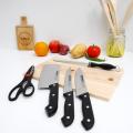 5Pc knife set with Wooden cutting board Kitchen Knife Set, 5 PCS Kitchen Knife Set with Cutting Board. 