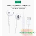 OPPO Type-C Earphone Compatible With Realme 6 5 Pro Reno 4 Pro Reno2 Z R17 Pro High-Quality In-ear earphones Music MH135-3. 