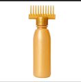 oil bottle with comb for hair, oil bottle with comb for kitchen, oil bottle with comb silicon, oil bottle with brush, hair oiling comb bottle, hair oiling comb, Best Hair Oil Comb, Dandruff Remover Anti Lice Stronger Hair.. 