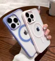 Phone Case For Apple iPhone 8,Magsafe Magnetic Wireless Charging Matte Transparent Acrylic Hard Cover. 