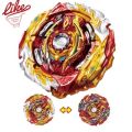 【 Superking Beyblade 】 Laike Beyblade Burst B175 Lucifer The End B173 Infinite Achilles B172 World Spriggan B-174 Limit Break DX Set Sparking Launcher Kid Beyblade Toys Boy Toy Set for Birthday Gift. 
