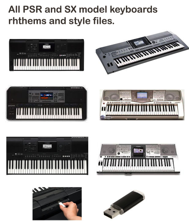 Yamaha PSR  Beats and style files