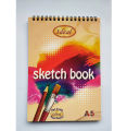 Sketch Book - A5 Size - 250g Paper - For Acrylic & Watercolor. 