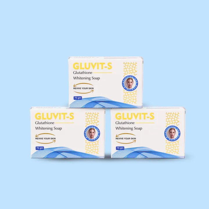Gluvit-S%20Gluta-thione%20Soap%2075gm%20(Pack%20of%203)%20-%20For%20Men%20&%20Women%20-%20For%20Fairness%20&%20Glowing%20Skin%20-%20Fades%20Dark%20Spots,%20Controls%20Oil%20&%20Reduces%20Wrinkles%20with%20Jojoba%20Oil%20-%20For%20Face%20&%20Body%20-%20Image%202