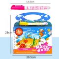 Magical Water Painting Book Toddler Early Education Toys Reusable Magic Drawing Coloring Book for Kids Children Montessori Toys. 
