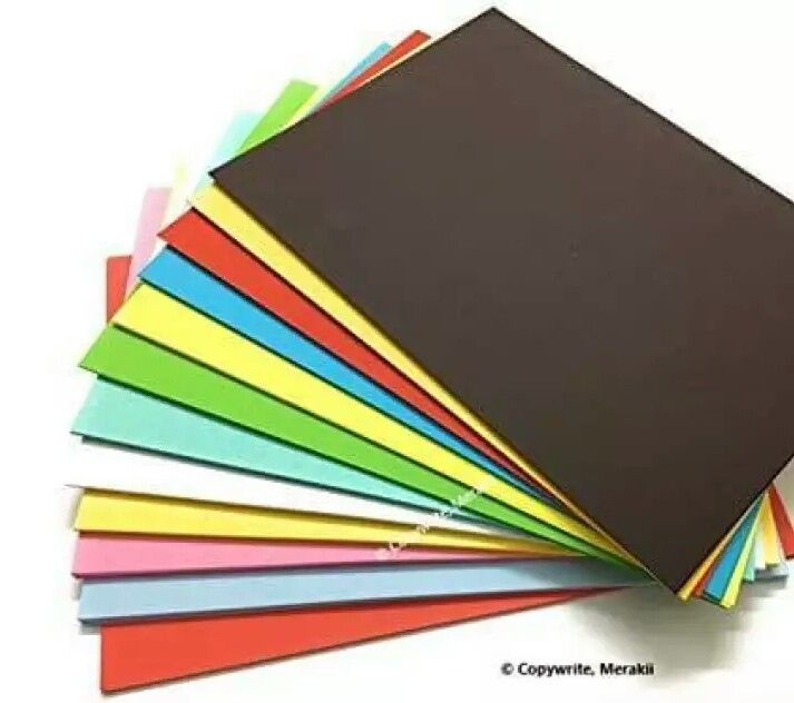 A4 Size Papers ( Multicolor ) - 100 Sheets