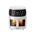 New Silver Crest 8Litre Visual Digital Air Fryer - Digital Colour Touch Screen - Visible Glass Window Air Fryer - 2400W - Multicolour. 