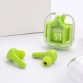 Air31 Crystal Transparent Wireless Earbuds - Bluetooth 5.3, Heavy Bass Stereo, LED Display, Waterproof headphones, Mic, Noise Reduction" Best earphone 2024. 
