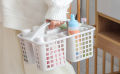Plastic Bathroom Basket Kitchen Sink Basket Shower Caddy Basket with Compartments, Portable Divided Cleaning Product Storage Organizer with Handle Storage Basket Organizer for Bathroom Kitchen Laundry Hand Tools Fruit Toiletries Multipurpose Basket. 